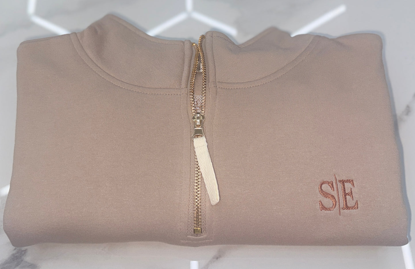 Threaded With Intention Quarter Zip