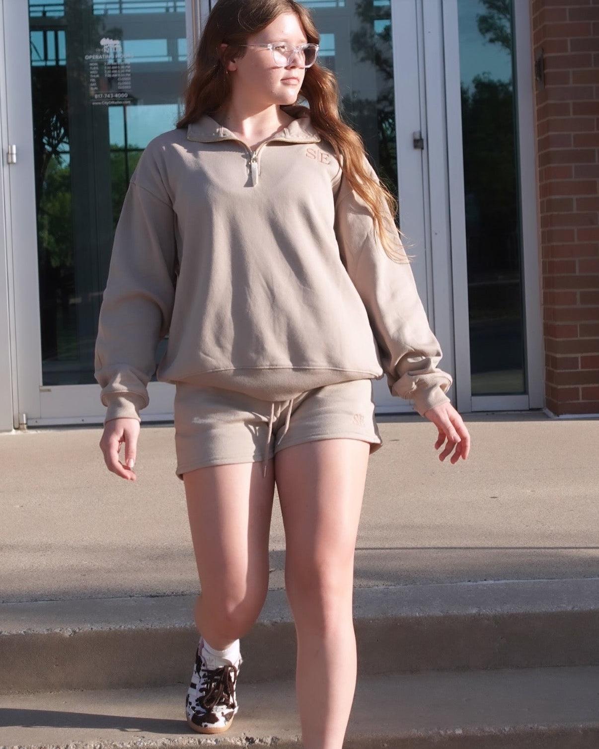 Threaded With Intention Quarter Zip