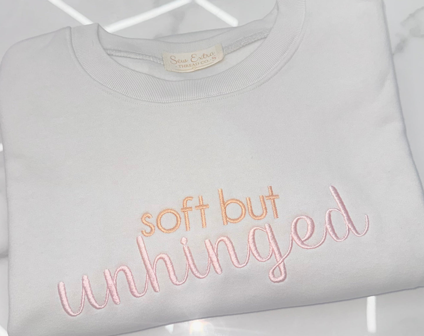 Soft But Unhinged Crewneck