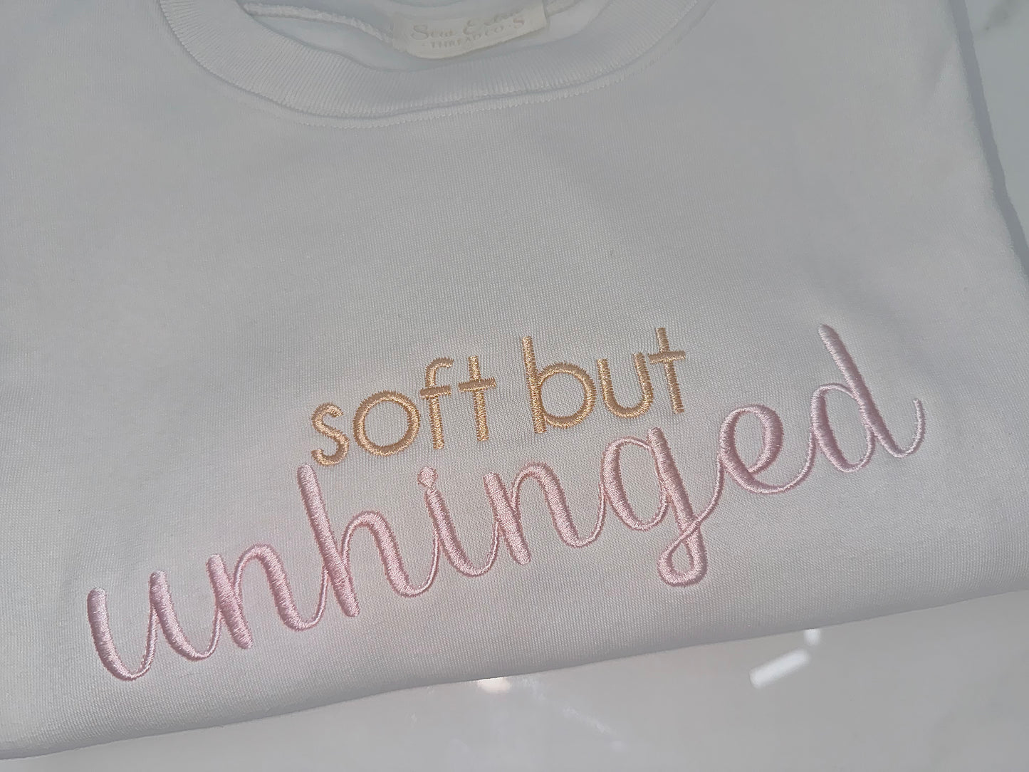 Soft But Unhinged Crewneck