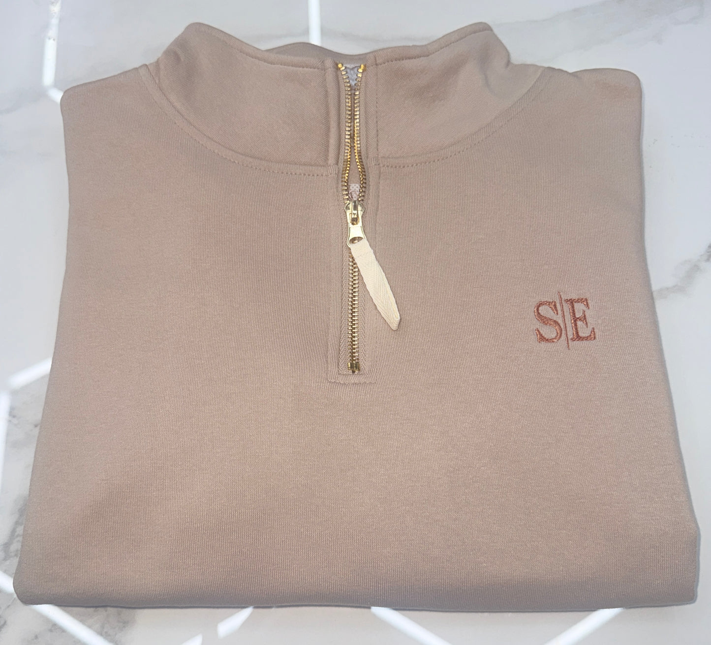 Threaded With Intention Quarter Zip