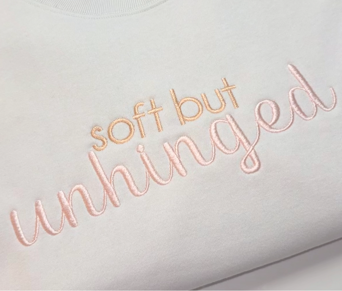 Soft But Unhinged Crewneck